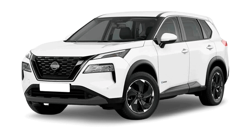 Renting Empresas Nissan X-Trail-e-Power 4×4 5 Plazas auto. Acenta Kori White