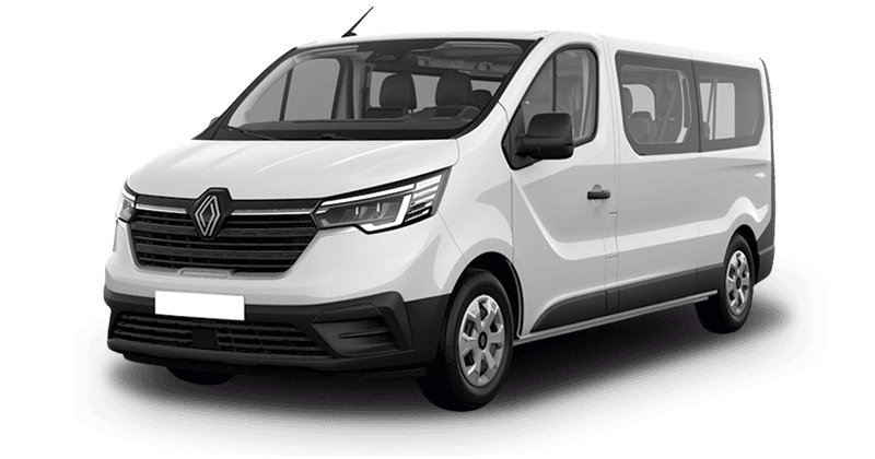 Renting Empresas Renault TraficCombi Authentic Largo Energy Blue Blanco Glaciar