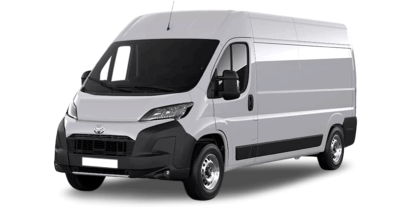 Renting Empresas Toyota ProaceMAX 2.2D 103kW (140CV) 6MT VAN L3 H2 GX Blanco Polar