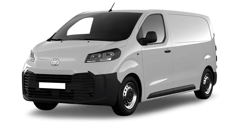 Renting Empresas Toyota ProaceVAN L1 GX 1.5D 89 kW 120CV 6MT Blanco Polar