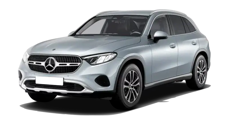 Renting Empresas Mercedes Benz GLC-200 4MATIC Plata High-tec
