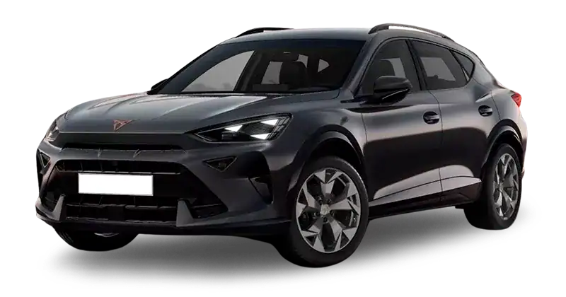 Renting Empresas Cupra Formentor1.5 eTSI 110kW DSG Gris Magnetic (Metalizado), Blanco Nevada (Metalizado) 