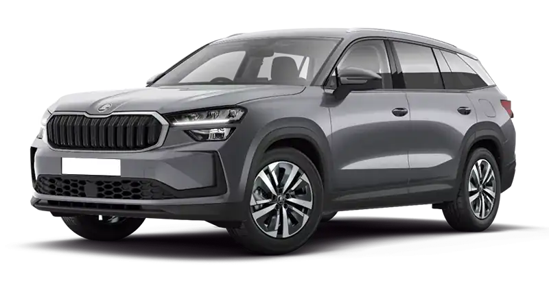 Renting Empresas Skoda Kodiaq1.5 TSI DSG PHEV Selection Gris Graphite, Blanco Luna