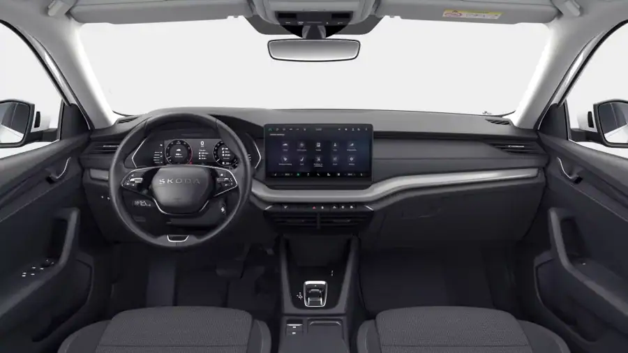 Renting Empresas Skoda OCTAVIA Combi1.5 TSI DSG MHEV Selection Blanco luna, Gris Graphite, Plata Brillante