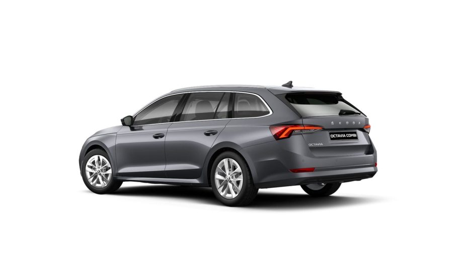 Renting Empresas Skoda OCTAVIA Combi2.0 TDI DSG Selection Gris Graphito, Blanco Luna
