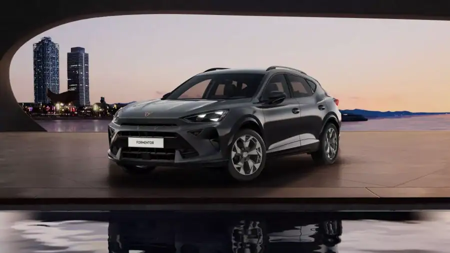 Renting Empresas Cupra Formentor1.5 eTSI 110kW DSG Gris Magnetic (Metalizado), Blanco Nevada (Metalizado) 