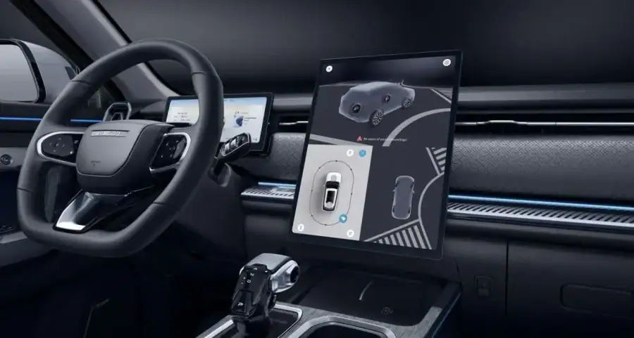 Renting Empresas Jaecoo 71.5 TGDI PHEV Business Gris Artemis, Blanco Aura