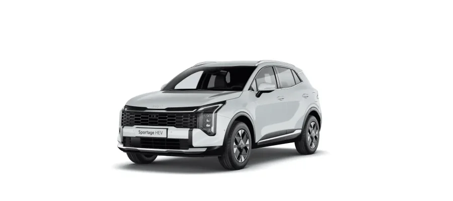 Renting Empresas Kia Sportage1.6 T-GDi HEV 176kW Concept Cassa White