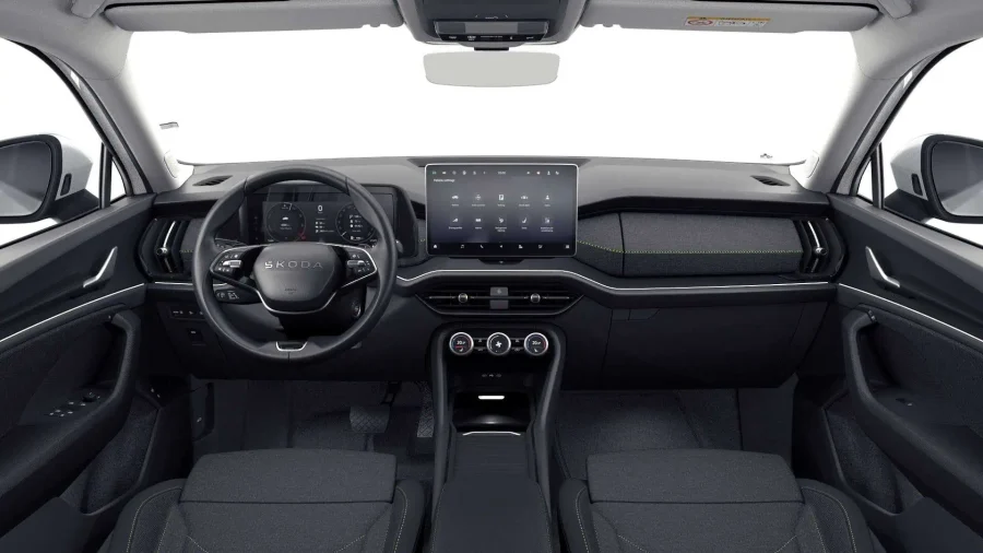 Renting Empresas Skoda KodiaqiV 1.5 TSI PHEV DSG Selection Blanco, Gris, Negro