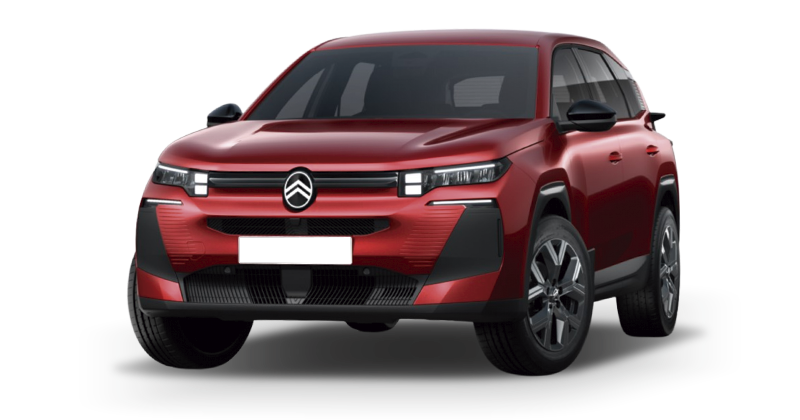 Renting Empresas Citroën C5 Aircross-Hybrid YOU Rojo Metalizado
