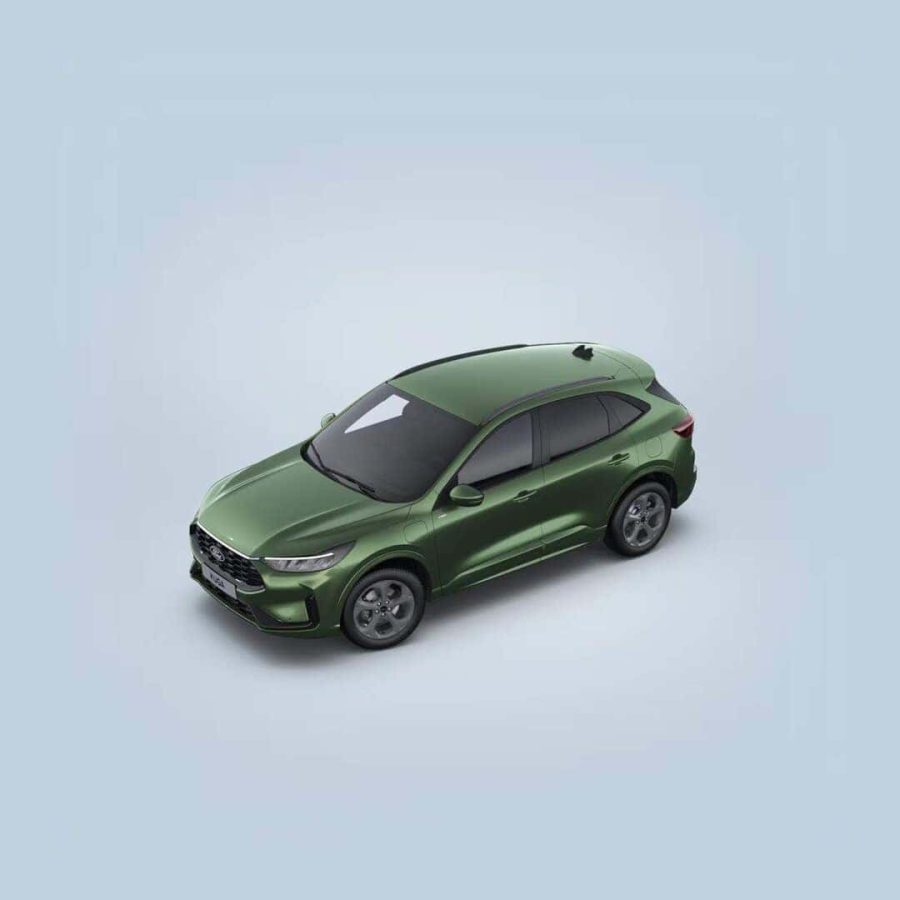 Renting Empresas Ford Kuga2.5 PHEV Duratec ST-Line Verde Bursting, Blanco Frozen, Plata Solar, Negro Agate