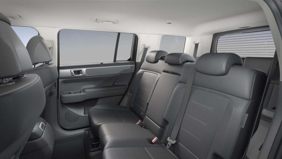 Renting Empresas Hyundai Santa Fe1.6T HEV 4X2 AT Tecno Cream White