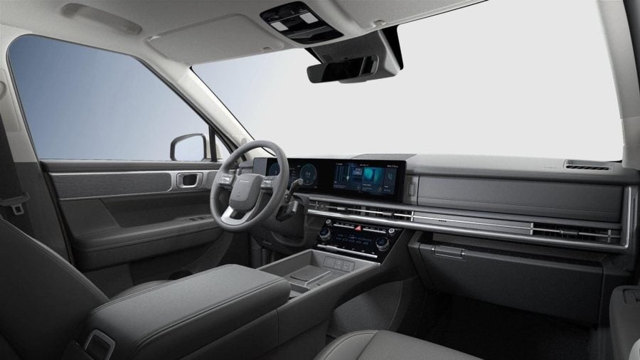 Renting Empresas Hyundai Santa Fe1.6T HEV 4X2 AT Tecno Cream White