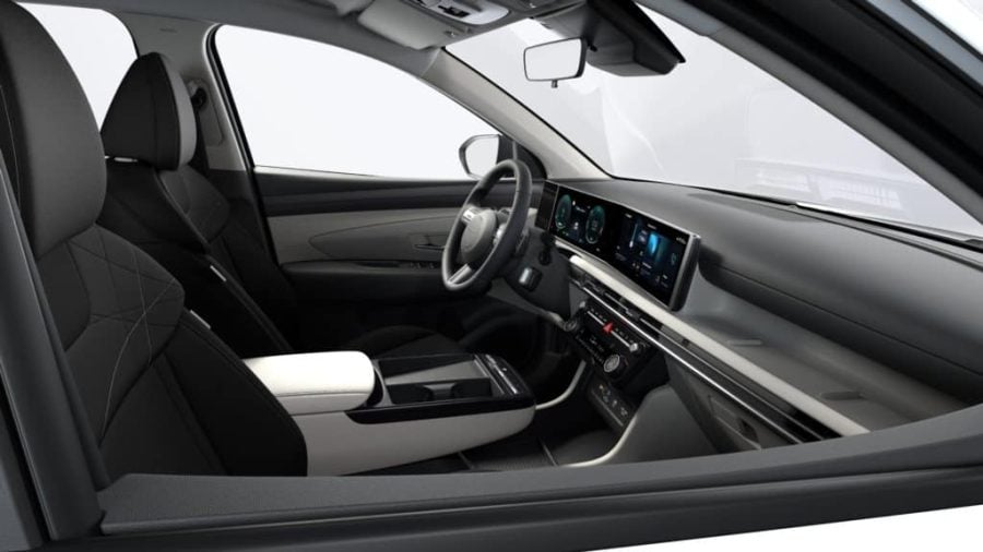 Renting Empresas Hyundai Tucson1.6T HEV AT Klass Atlas White