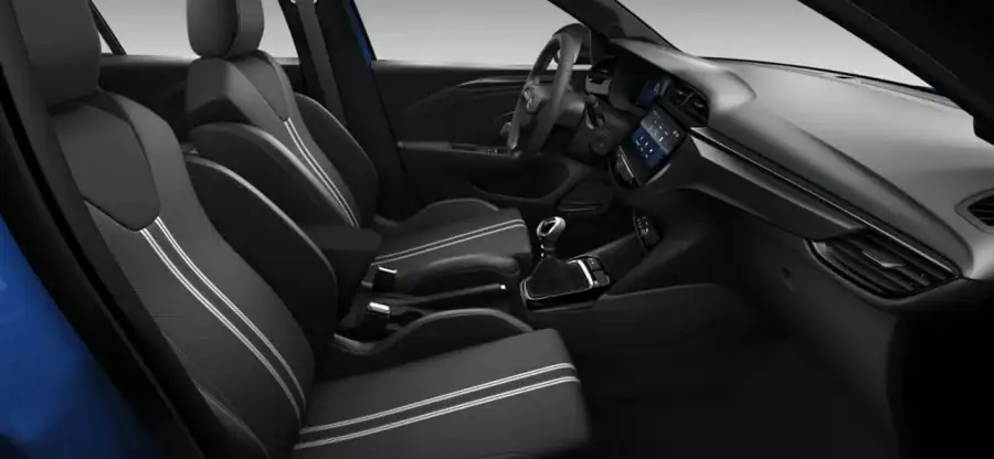 Renting Empresas Opel Corsa1.2T XHL 74kW GS Karbon Black, Grafik Grey
