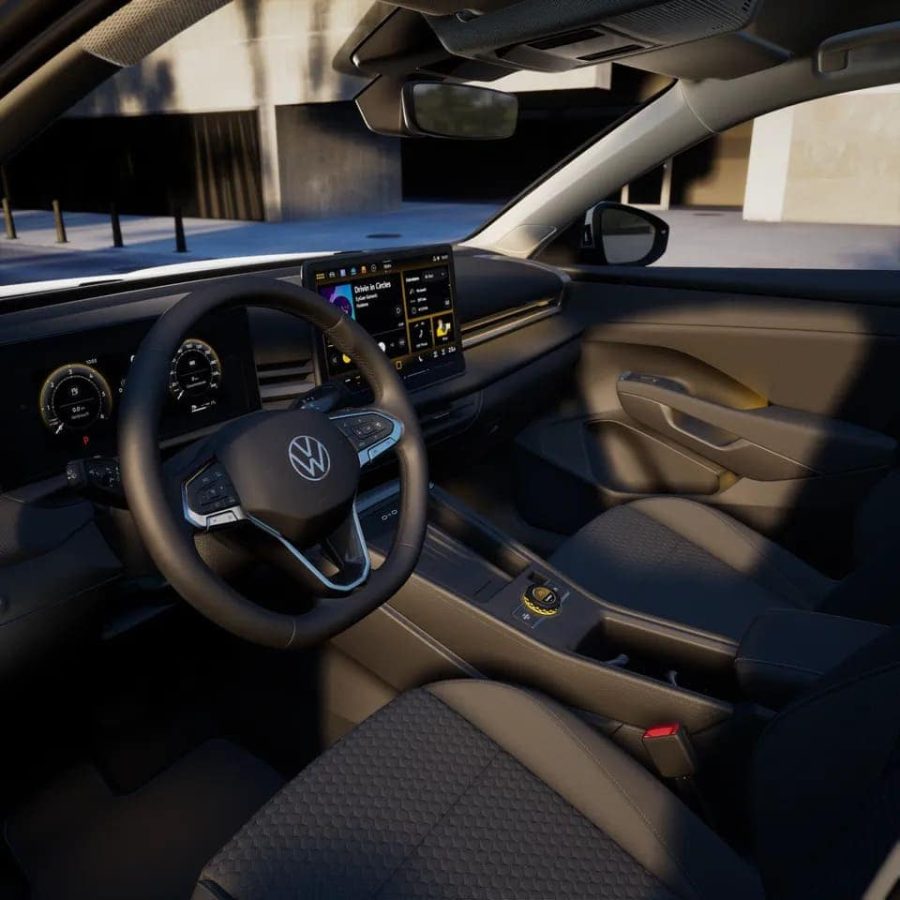 Renting Empresas Volkswagen T-Roc1.5 eTSI 85kW DSG MAS Blanco Punto, Gris Lobo