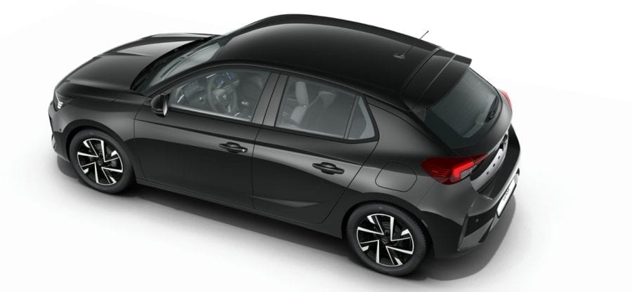 Renting Empresas Opel Corsa1.2T XHL 74kW GS Karbon Black, Grafik Grey