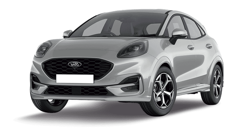 Renting Empresas Ford Puma1.0 EcoBoost MHEV ST-Line Automático Plata Solar