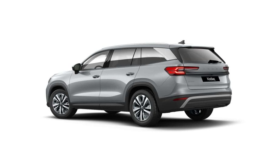 Renting Empresas Skoda Kodiaq2.0 TDI DSG Selection Plata Brillante, Gris Graphite, Blanco Luna