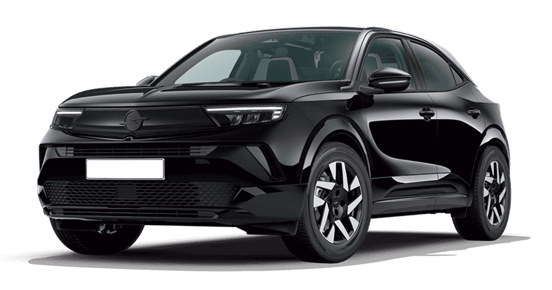 Renting Empresas Opel Mokka1.2 T XHT Hybrid eDCT6 GS Karbon Black, Arktis White