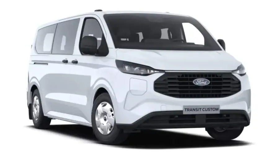 Renting Empresas Ford TransitCustom Kombi 2.5 Duratec PHEV 340 L2 Auto. Trend Blanco
