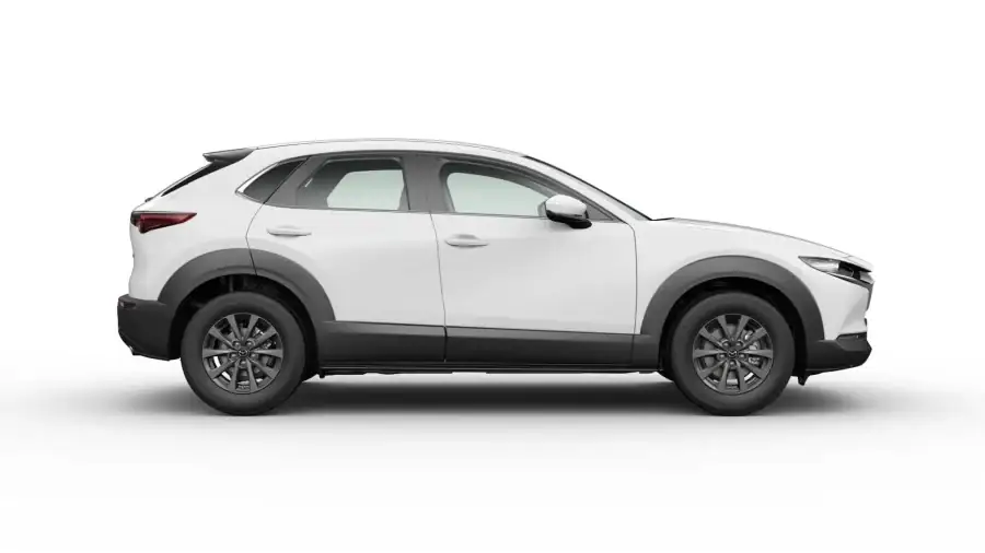 Renting Empresas Mazda CX-302.5 e-Skyactiv G MHEV MT Prime-Line Blanco, Soul Red Crystal