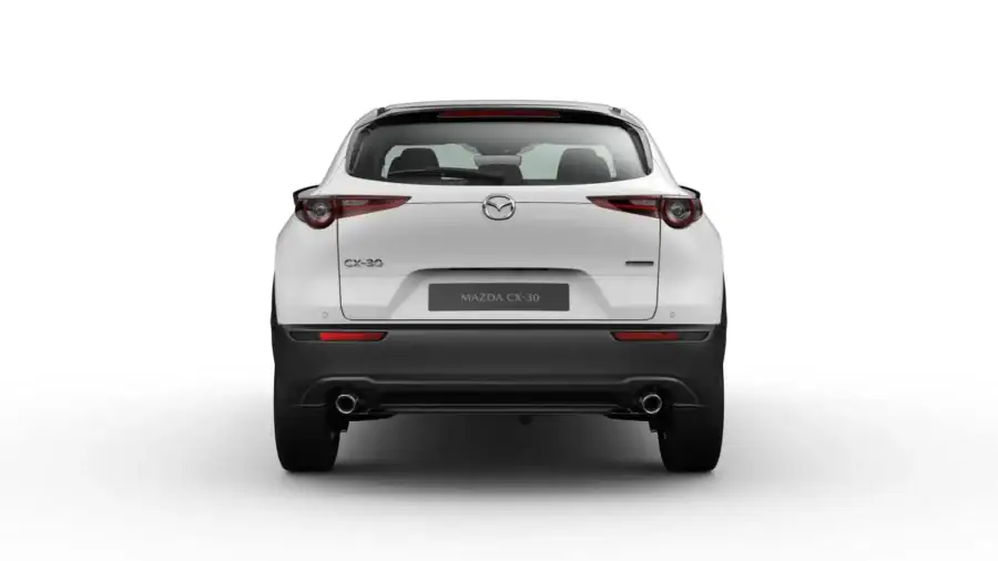 Renting Empresas Mazda CX-302.5 e-Skyactiv G MHEV MT Prime-Line Blanco, Soul Red Crystal