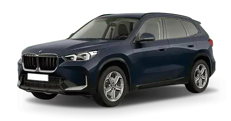 Renting Empresas BMW X1-sDrive 20d Night Dusk Blue, Mineral White