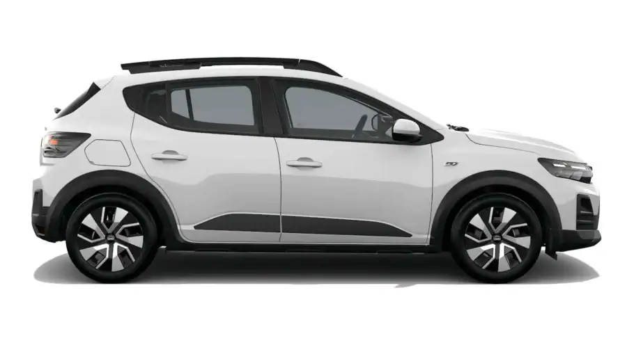 Renting Empresas Dacia Sandero StepwayExpression ECO-G 120 Auto Blanco Glaciar