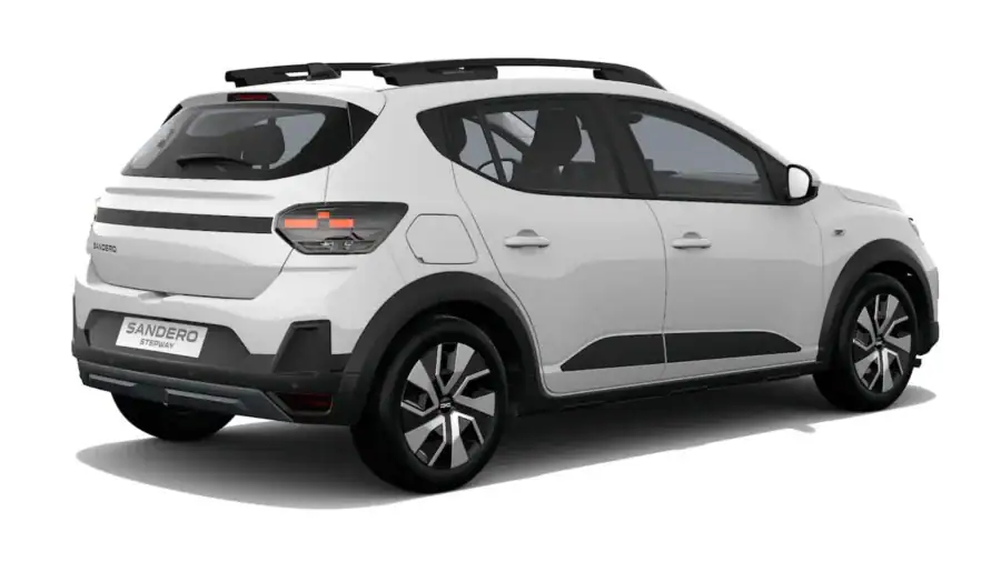 Renting Empresas Dacia Sandero StepwayExpression ECO-G 120 Auto Blanco Glaciar