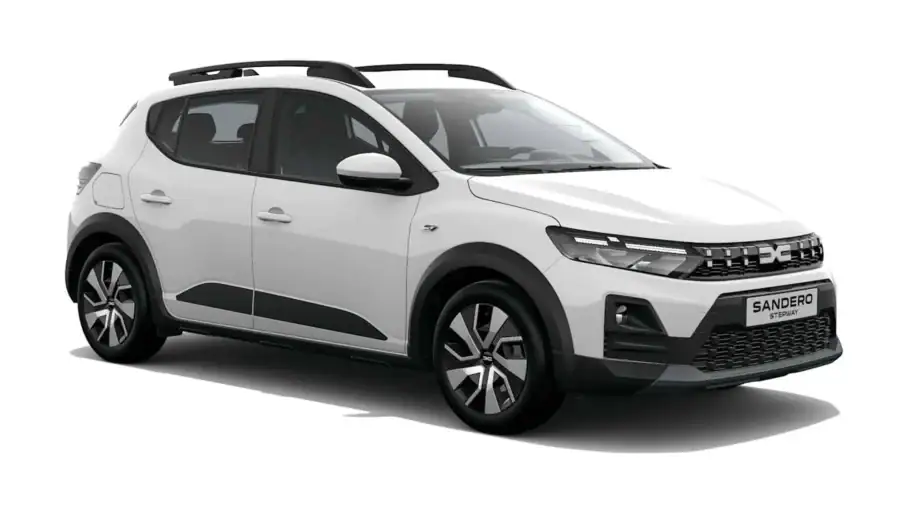 Renting Empresas Dacia Sandero StepwayExpression ECO-G 120 Auto Blanco Glaciar