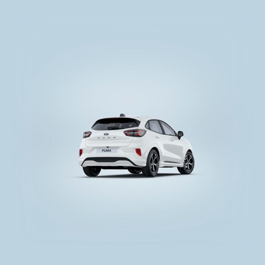 Renting Empresas Ford Puma1.0 EcoBoost MHEV ST-Line Blanco, Gris Cactus