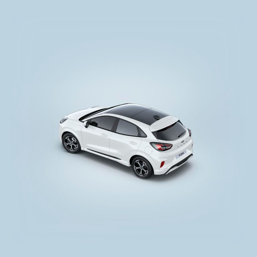 Renting Empresas Ford Puma1.0 EcoBoost MHEV ST-Line Blanco, Gris Cactus