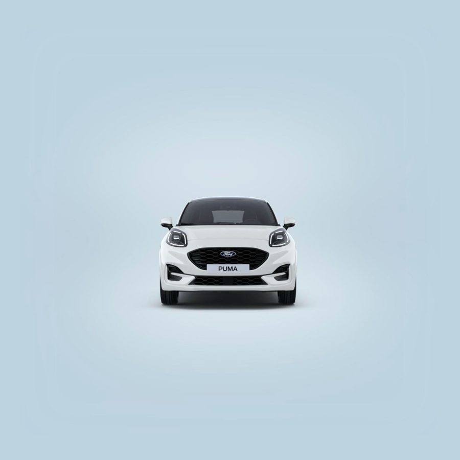 Renting Empresas Ford Puma1.0 EcoBoost MHEV ST-Line Blanco, Gris Cactus