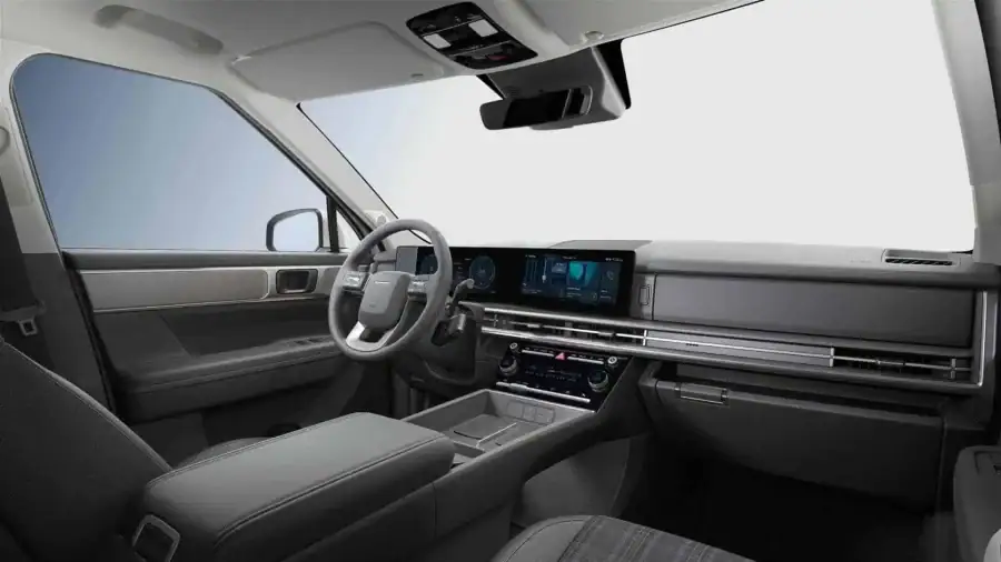 Renting Empresas Hyundai Santa Fe1.6T PHEV 4X4 AT Maxx White Cream