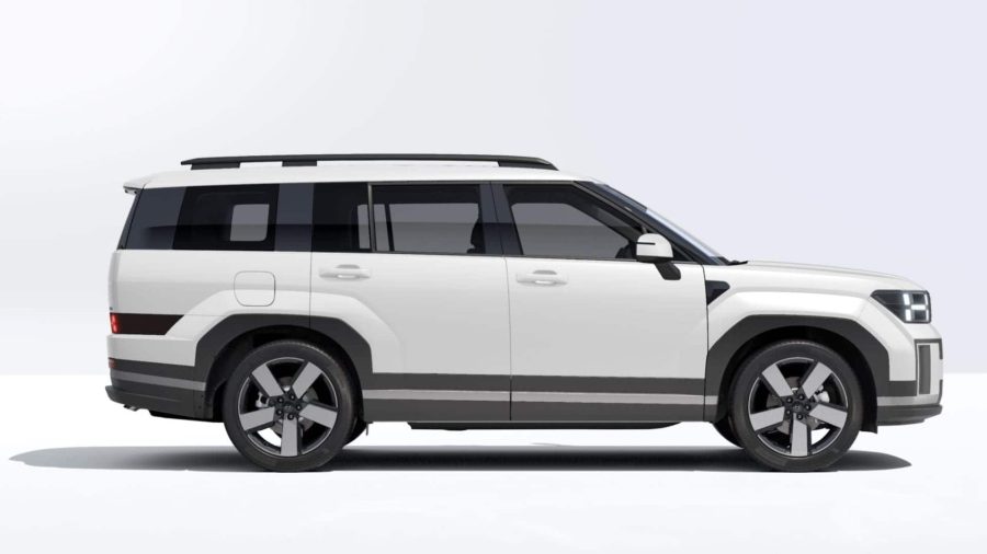 Renting Empresas Hyundai Santa Fe1.6T PHEV 4X4 AT Maxx White Cream