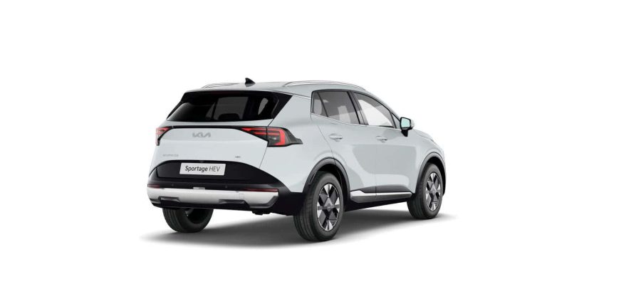 Renting Empresas Kia Sportage1.6 T-GDi HEV 176kW Drive 4×2 Cassa White, Lunar Silver