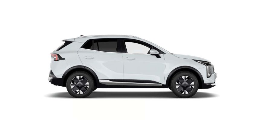 Renting Empresas Kia Sportage1.6 T-GDi HEV 176kW Drive 4×2 Cassa White, Lunar Silver