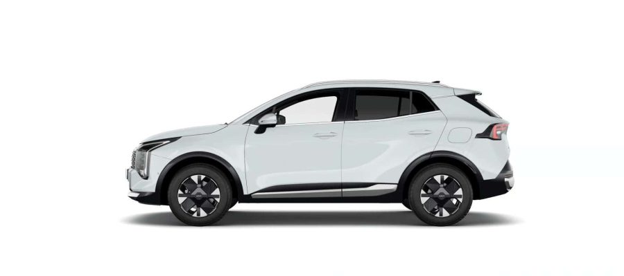 Renting Empresas Kia Sportage1.6 T-GDi HEV 176kW Drive 4×2 Cassa White, Lunar Silver