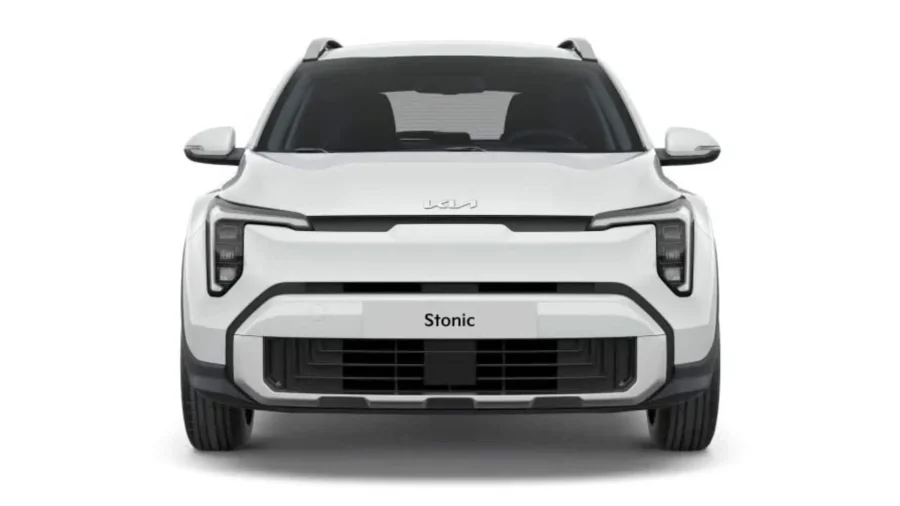 Renting Empresas Kia Stonic1.0 T-GDi Concept Clear White, Astro Grey