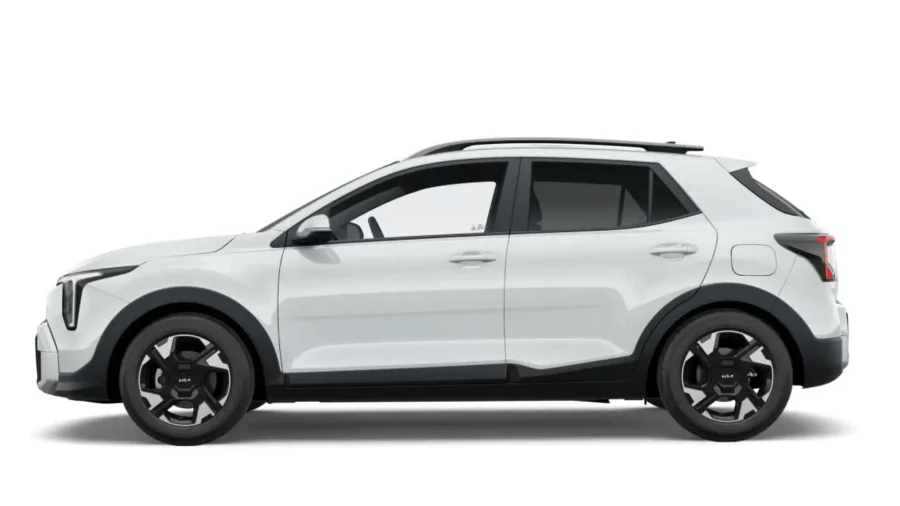 Renting Empresas Kia Stonic1.0 T-GDi Concept Clear White, Astro Grey