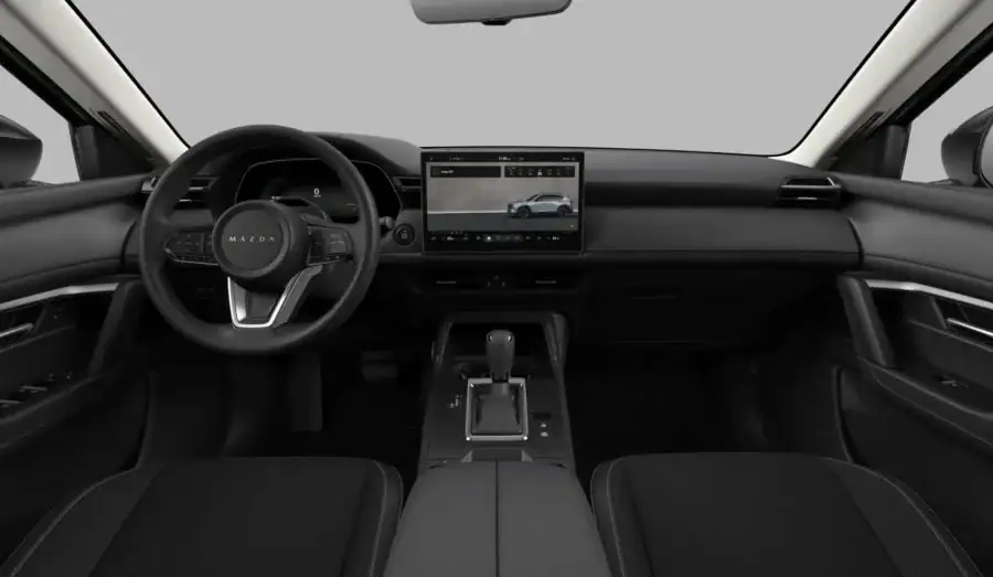 Renting Empresas Mazda CX-52.5 e-Skyactiv-G MHEV FWD Aut. Centre-Line Machine Gray, Soul Red Crystal