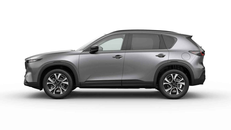 Renting Empresas Mazda CX-52.5 e-Skyactiv-G MHEV FWD Aut. Centre-Line Machine Gray, Soul Red Crystal