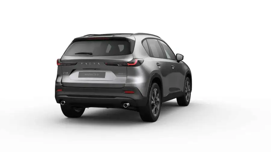 Renting Empresas Mazda CX-52.5 e-Skyactiv-G MHEV FWD Aut. Centre-Line Machine Gray, Soul Red Crystal
