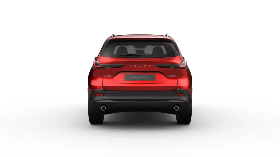 Renting Empresas Mazda CX-52.5 Sky MHEV AT FWD Exclusive-Line Soul Red Crystal, Machine Gray