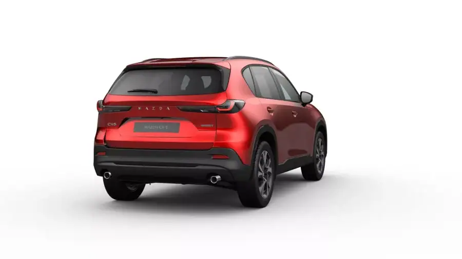 Renting Empresas Mazda CX-52.5 Sky MHEV AT FWD Exclusive-Line Soul Red Crystal, Machine Gray