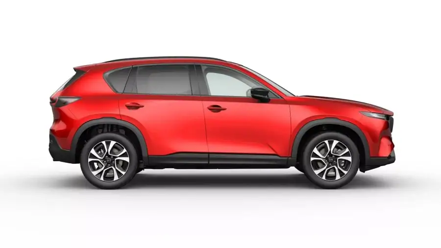 Renting Empresas Mazda CX-52.5 Sky MHEV AT FWD Exclusive-Line Soul Red Crystal, Machine Gray