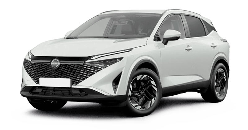 Renting Empresas Nissan Qashqai-DIG-T mHEV CVT 4×4 N-Connecta Kori White