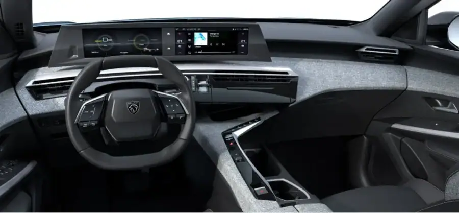 Renting Empresas Peugeot 3008Allure Hybrid 145 e-DCS6 Azul Ingaro