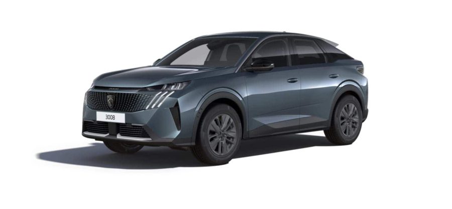 Renting Empresas Peugeot 3008Allure Hybrid 145 e-DCS6 Azul Ingaro